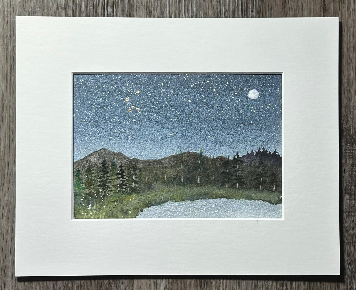 Aquarius - Original Watercolor Painting