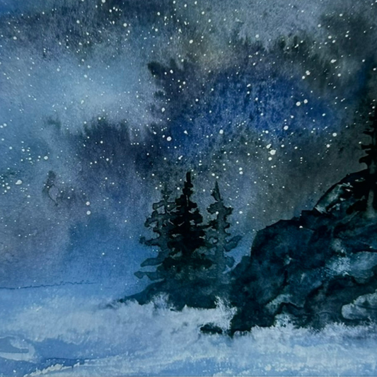 Nightfall at Cascade Head – Limited Edition Fine Art Print by K.L. Rockwell (Matted 12" x 9" or Unmatted 8" x 10")