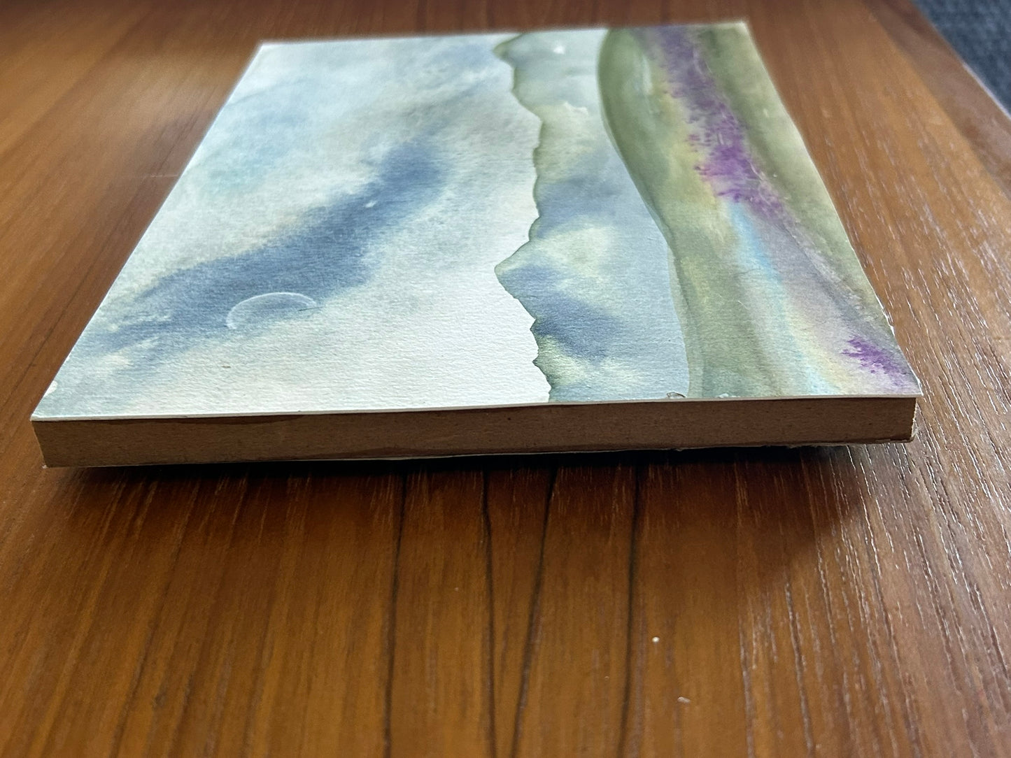 Finley Crescent: Original Watercolor by K.L. Rockwell (8" x 6", Ready to Hang)