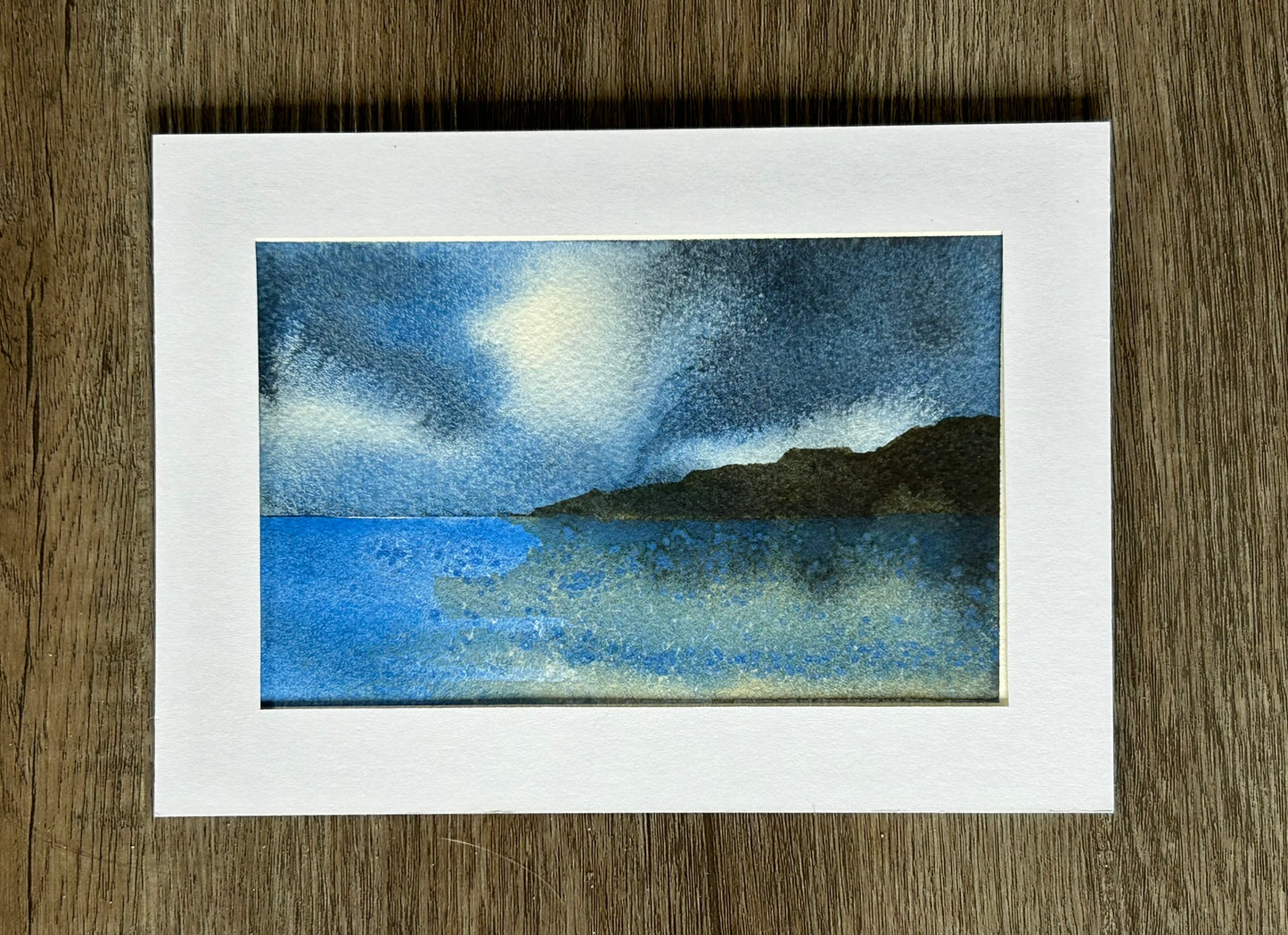 "Pacific Cove - Morning" - Original Watercolor Painting