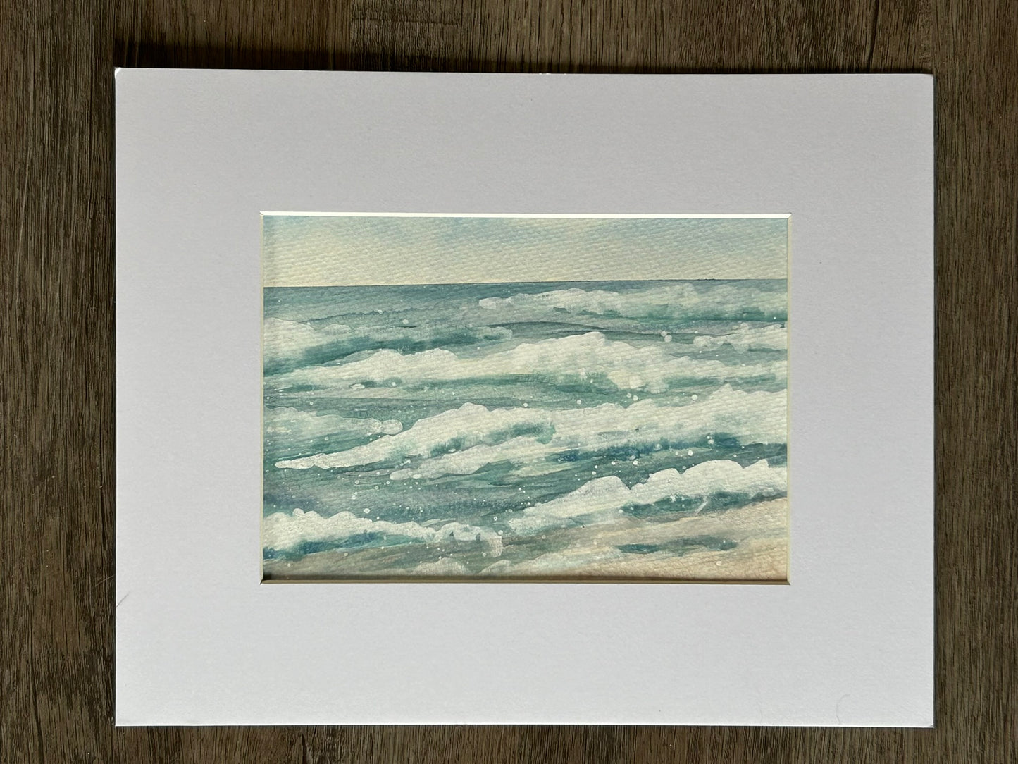 "Afternoon At The Beach" - Original Watercolor Painting