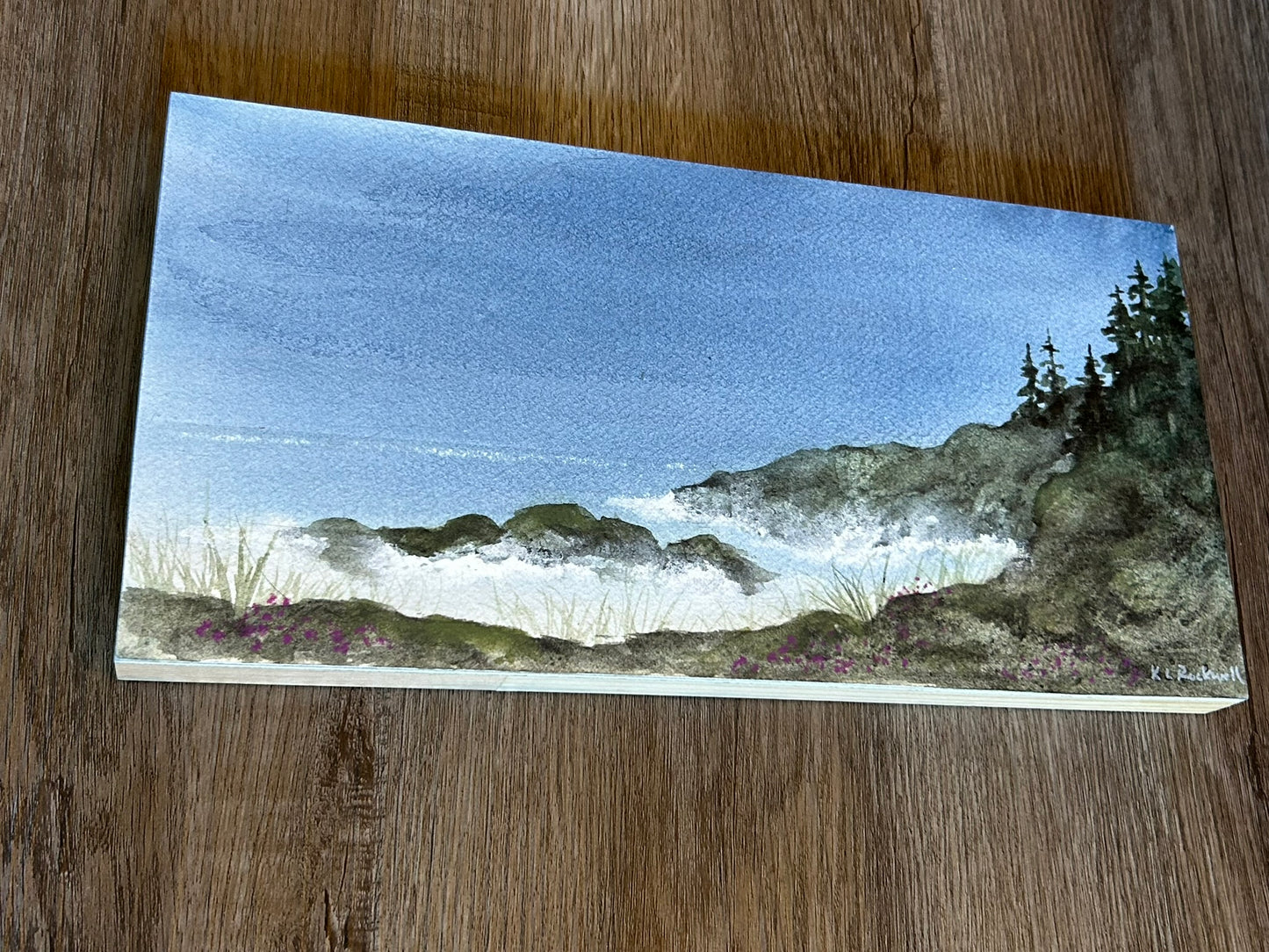 Pacific Cove - Original Watercolor Painting