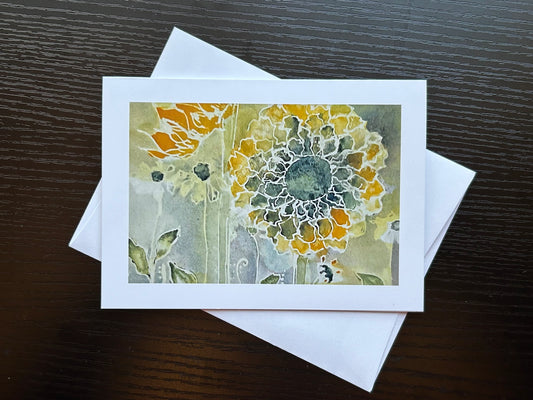 "Sunflower" - Art Card