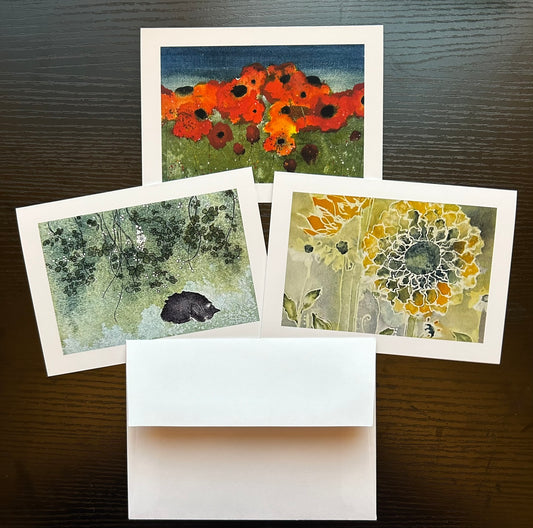 Pack of 3 Art Cards