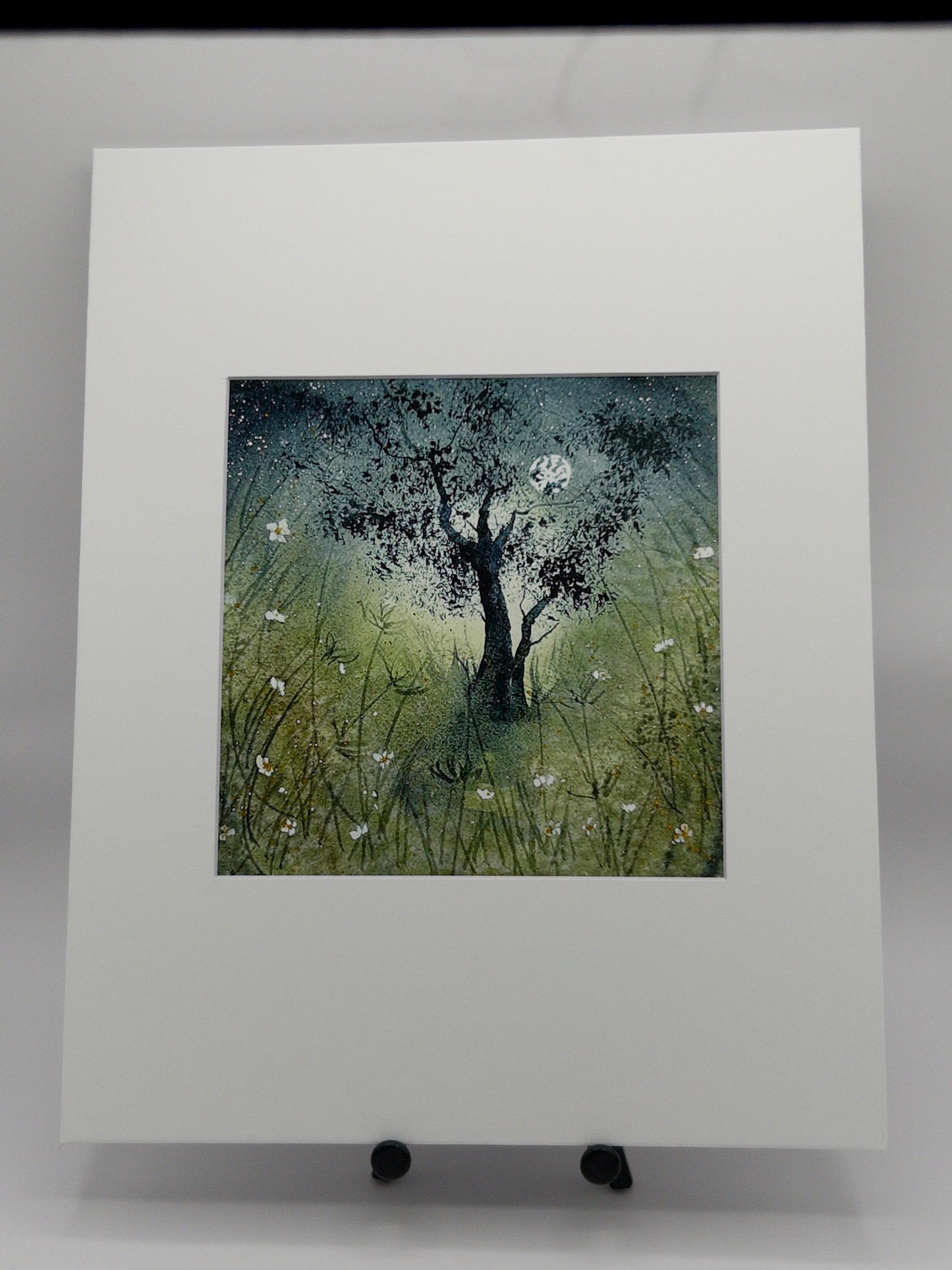 Moon Tree – Limited Edition Fine Art Print by K.L. Rockwell (Matted 14" x 11" or Unmatted 10" x 8")